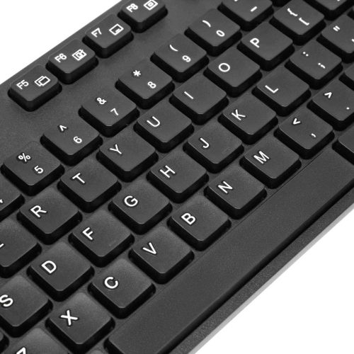 Targus BUS0067 Corporate HID Keyboard and MouseUSB Wired Keyboard104 KeyBlackUSB MouseOptical3 ButtonScroll WheelQWERTY… BUS0067