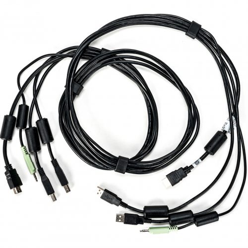 Vertiv Avocent USB Keyboard and Mouse, HDMI and Audio Cable, 6 ft. for  Avocent SV and SC Series Switches6 ft, Single Display, HDMI, 2… CBL0112