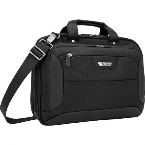 Targus Corporate Traveler CUCT02UA14S Carrying Case (Briefcase) for 14″ Notebook, TabletBlackDrop Resistant, Shock Absorbing, Wear Res… CUCT02UA14S