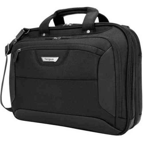 Targus Corporate Traveler CUCT02UA14S Carrying Case (Briefcase) for 14″ Notebook, TabletBlackDrop Resistant, Shock Absorbing, Wear Res… CUCT02UA14S