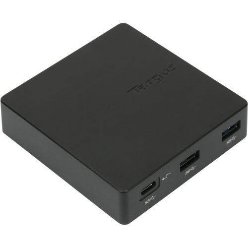 Targus USB-C Travel Dock with Power Pass-Throughfor Notebook/Desktop PC60 WUSB 3.1 Type C3 x USB Ports2 x USB 3.0Network (R… DOCK412USZ