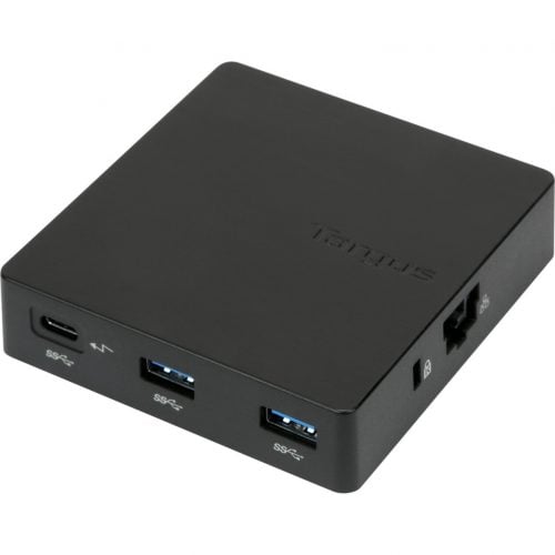 Targus USB-C Travel Dock with Power Pass-Throughfor Notebook/Desktop PC60 WUSB 3.1 Type C3 x USB Ports2 x USB 3.0Network (R… DOCK412USZ