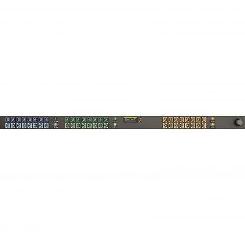 Vertiv Geist MN01X9W1-48L138-6PS15D0A10-S 48-Outlets PDUBasic3P+E (IP67)48 x U-Lock IEC 60320 C13230 V AC0UVerticalRack-mountable I10050L