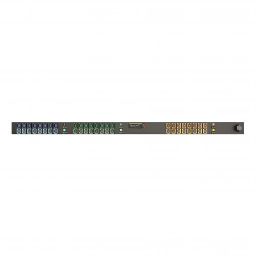 Vertiv Geist MN01X9W1-48L138-6PS15D0A10-S 48-Outlets PDUBasic3P+E (IP67)48 x U-Lock IEC 60320 C13230 V AC0UVerticalRack-mountable I10050L