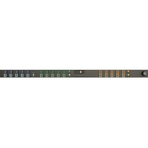 Vertiv Geist MN01D9W1-30L138-6PS15B0A10-S 30-Outlets PDUMetered3P+E (IP44)30 x U-Lock IEC 60320 C13230 V AC0UVerticalRack-mountabl… I10074L
