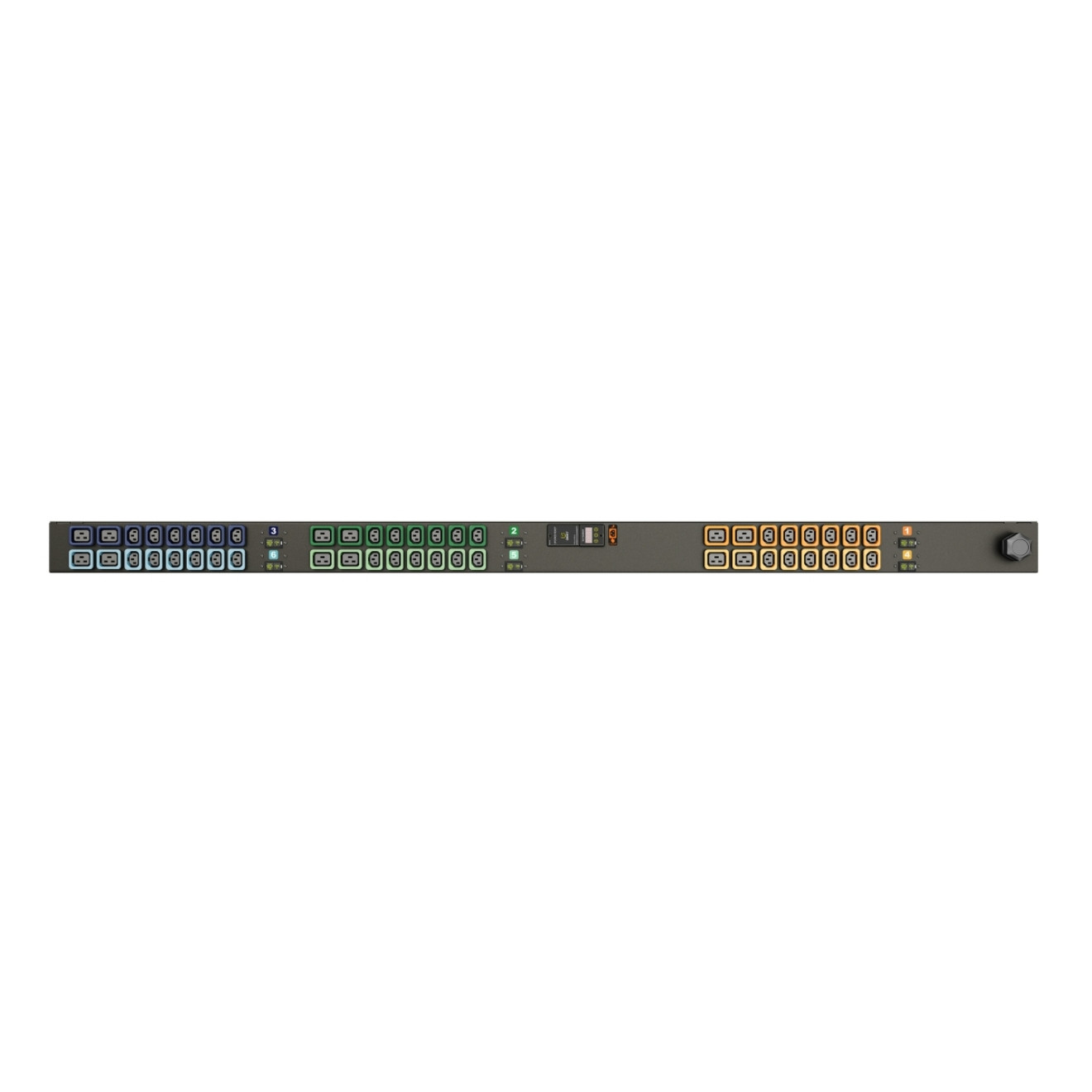 Vertiv Geist MN01D9W1-48PZB8-5CS15A0A10-S 48-Outlets PDUMetered3P+E CA36 x U-Lock IEC 60320 C13, 12 x U-Lock IEC 60320 C19230 V AC0UV… I10075L