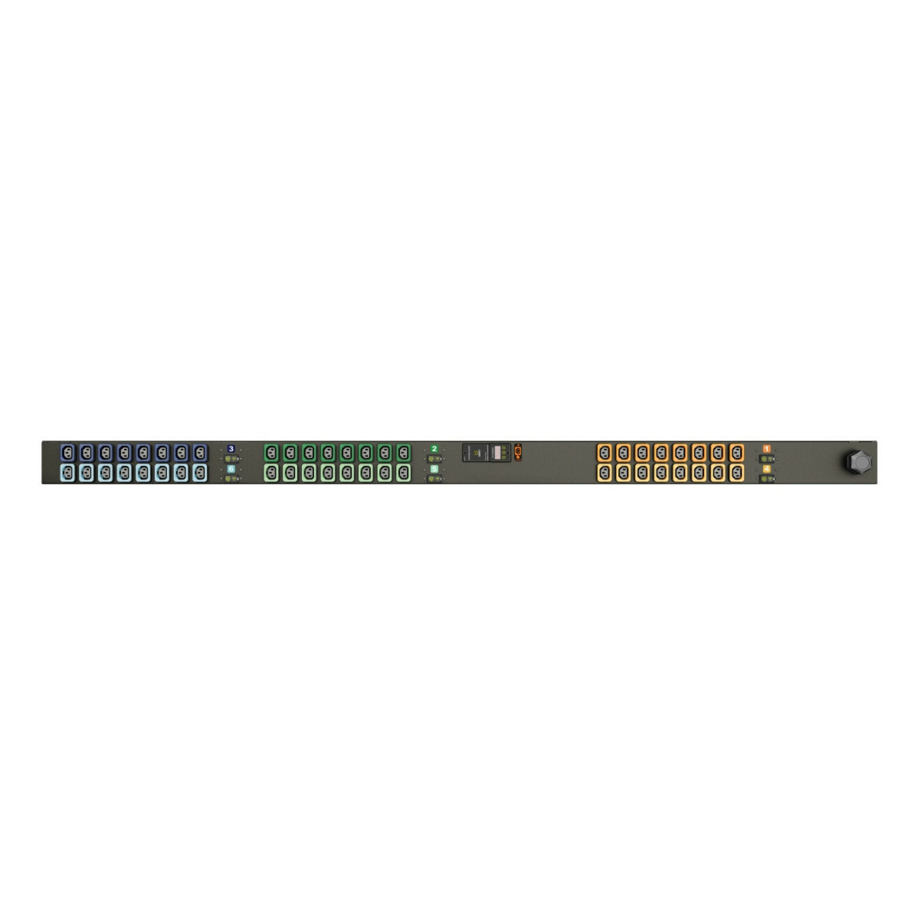 Vertiv Geist MN01D9W1-48L138-5CS15A0A10-S 48-Outlets PDUMetered3P+E CA48 x U-Lock IEC 60320 C13230 V AC0UVerticalRack-mountable I10077L