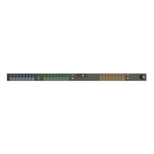 Vertiv Geist MN01D9W1-48L138-6PS15B0A10-S 48-Outlets PDUMetered3P+E (IP44)48 x U-Lock IEC 60320 C13230 V AC0UVerticalRack-mountabl… I10078L