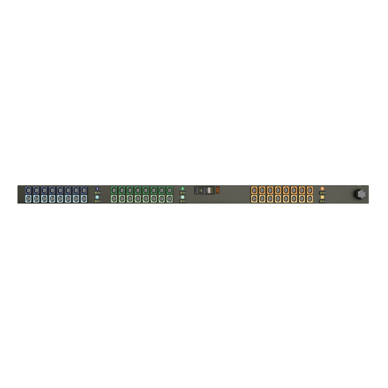 Vertiv Geist MN01D9W1-48L138-6PS15B0A10-S 48-Outlets PDUMetered3P+E (IP44)48 x U-Lock IEC 60320 C13230 V AC0UVerticalRack-mountabl… I10078L