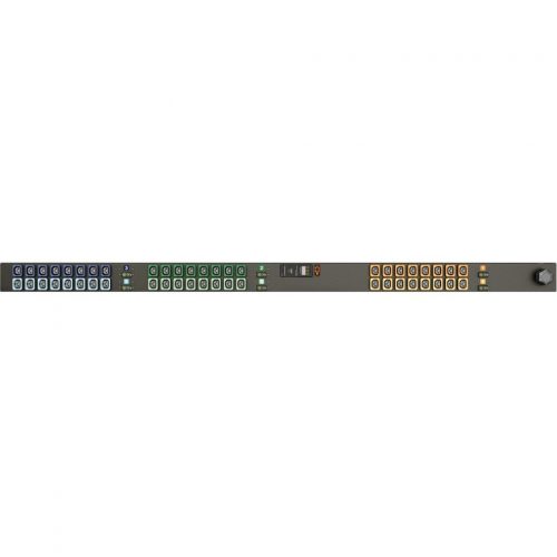 Vertiv Geist MN01D9W1-48L138-6PS15B0A10-S 48-Outlets PDUMetered3P+E (IP44)48 x U-Lock IEC 60320 C13230 V AC0UVerticalRack-mountabl… I10078L