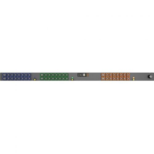 Vertiv Geist MN01D9W1-48MI18-6PS6B0A10-S 48-Outlets PDUMeteredIEC 60309 2P+E42 x U-Lock IEC 60320 C13, 6 x U-Lock IEC 60320 C19230 V AC0… I10081L