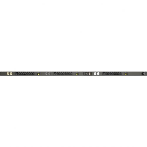 Vertiv Geist MN01D4W1-33M149-3TL21A0A10-S 33-Outlets PDUMeteredNEMA L21-30P24 x IEC 60320 C13, 3 x IEC 60320 C19, 6 x NEMA 5-20R120 V AC, 23… I10086