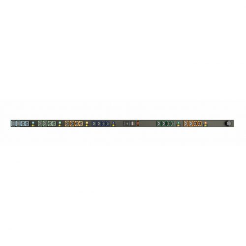 Vertiv Geist MN01D8W1-24PBB8-6PS15D0A10-S 24-Outlets PDUMetered3P+E (IP67)12 x U-Lock IEC 60320 C13, 12 x U-Lock IEC 60320 C19230 V AC0U… I10091L