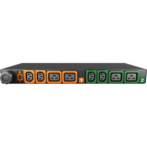 Vertiv Geist MN01X1R1-08P448-3TL6A0H10-S 8-Outlets PDUBasicNEMA L6-30P4 x U-Lock IEC 60320 C13, 4 x U-Lock IEC 60320 C19230 V AC1UHor… I10104L