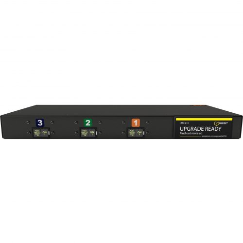Vertiv Geist MN01X1R1-06L198-3TL15A0H10-S 6-Outlets PDUBasicNEMA L15-30P6 x U-Lock IEC 60320 C19230 V AC1UHorizontalRack-mountable I10106L