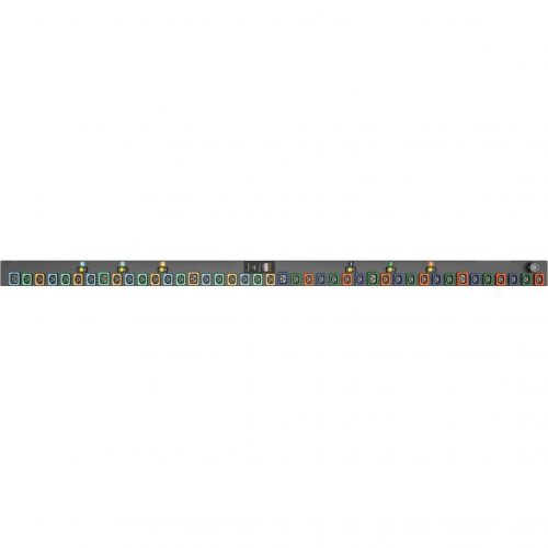 Vertiv Geist MN01D5W1-42PZ63-3PS56B0A10-S-A 42-Outlets PDUMeteredIEC 60309 3P+N+E36 x U-Lock IEC 60320 C13, 6 x U-Lock IEC 60320 C19230 V A… I10149L