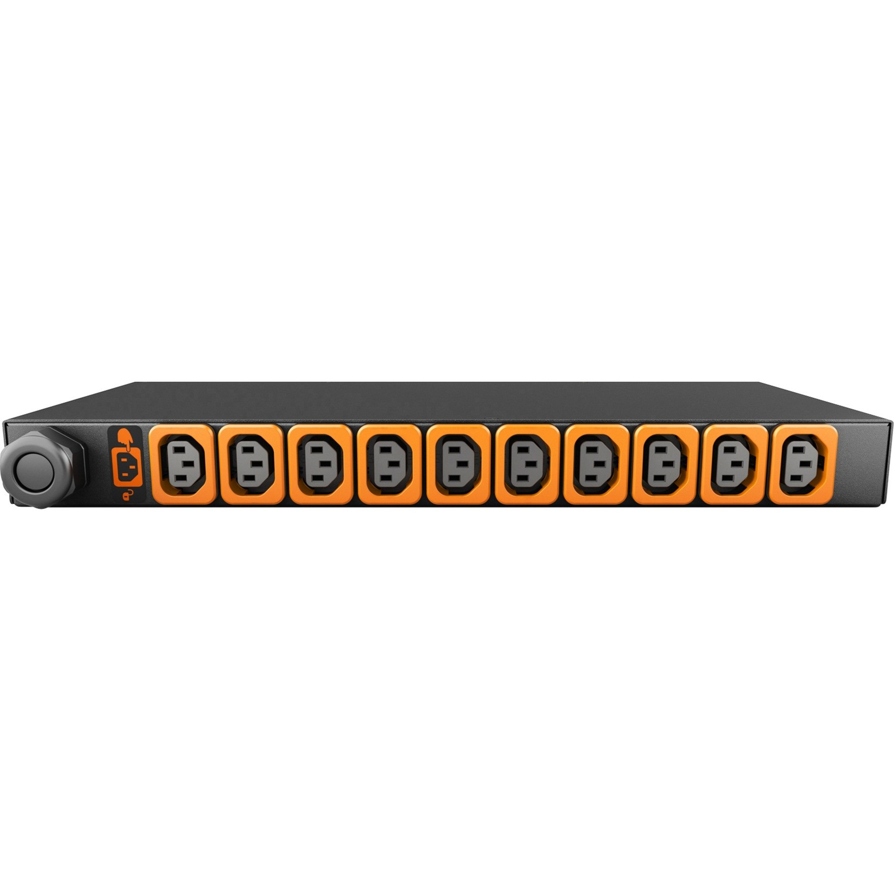 Vertiv Geist MN01X1R0-10L138-2TL6A0H10-S 10-Outlet PDUNEMA L6-20P10 x U-Lock IEC 60320 C131UHorizontalRack-mountable I10171L