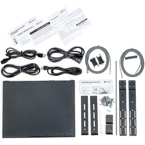 Vertiv Avocent MPU KVM over IP Switch| 32-port KVM switch| Dual AC PowerKVM over IP Switches | 2 Remote User | 32 port | Dual AC Power… MPU2032DAC-001