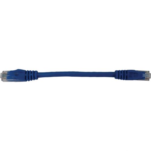 Tripp Lite N261-06N-BL Cat.6a UTP Network Cable6″ Category 6a Network Cable for Network Device, Switch, Patch Panel, Server, Router, Hub,… N261-06N-BL