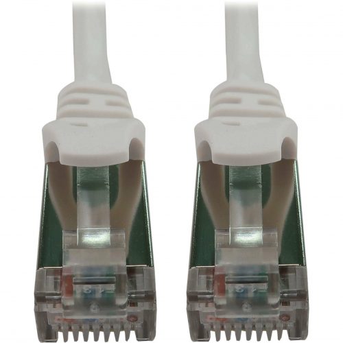 Tripp Lite N262-S15-WH Cat6a STP Patch Network Cable15 ft Category 6a Network Cable for Network Device, Server, Switch, Router, Hub, Prin… N262-S15-WH