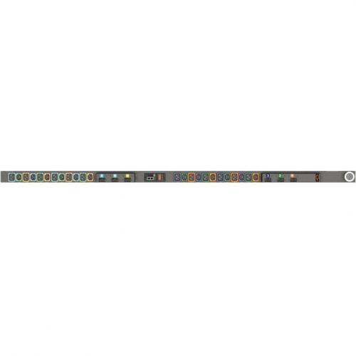 Vertiv Geist MNR3EGW1-24PBB8-5CS15A0A10-S-A 24-Outlets PDUMonitored3P+E CA12 x U-Lock IEC 60320 C13, 12 x U-Lock IEC 60320 C19230 V ACN… NR30044L