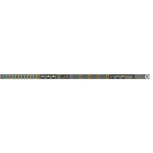 Vertiv Geist MNR3EGW1-24PBB8-5CS15A0A10-S-A 24-Outlets PDUMonitored3P+E CA12 x U-Lock IEC 60320 C13, 12 x U-Lock IEC 60320 C19230 V ACN… NR30044L