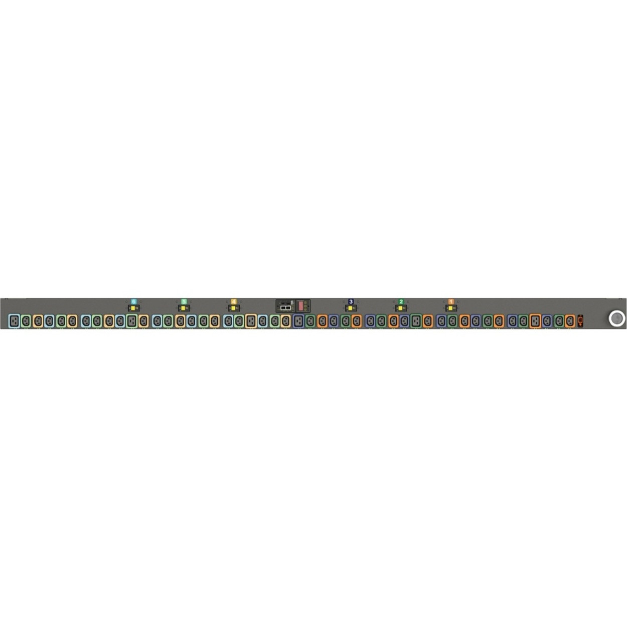 Vertiv Geist MNR3EHW1-48MI18-6PS15B0A10-S-A 48-Outlets PDUMonitored3P+E (IP44)42 x U-Lock IEC 60320 C13, 6 x U-Lock IEC 60320 C19230 V AC… NR30055L