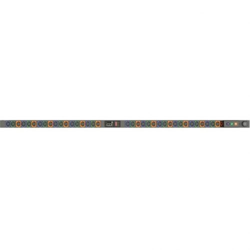 Vertiv Geist MNS3EGB0-36L133-2TL56A0A10-S-A 36-Outlets PDUSwitchedNEMA L22-20P36 x U-Lock IEC 60320 C13230 V AC, 415 V ACNetwork (RJ-45… NS30009L