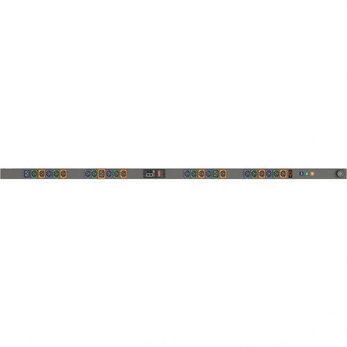 Vertiv Geist MNU3EGB0-24PK38-2TL21A0A10-S-A 24-Outlets PDUSwitchedNEMA L21-20P21 x U-Lock IEC 60320 C13, 3 x U-Lock IEC 60320 C19120 V AC,… NU30002L