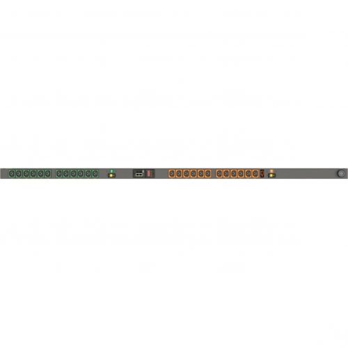 Vertiv Geist MNU3EGB1-24L138-3TL6A0A10-S 24-Outlets PDUSwitchedNEMA L6-30P24 x U-Lock IEC 60320 C13230 V ACNetwork (RJ-45)0UVerti… NU30022L