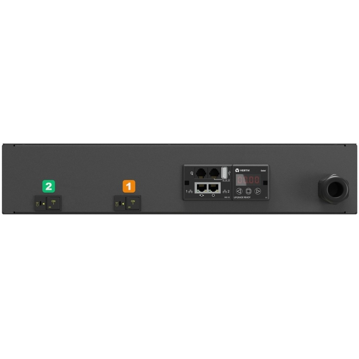 Vertiv Geist MNU3E2R1-12P848-3TL6A0E10-S 12-Outlets PDUSwitchedNEMA L6-30P8 x U-Lock IEC 60320 C13, 4 x U-Lock IEC 60320 C19230 V ACNet… NU30076L