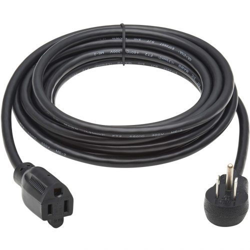 Tripp Lite Power Extension CordFor Computer, Monitor, HDTV, Printer, Server, UPS, PDU125 V AC13 ABlack15 ft Cord LengthNo… P022-015-13A15D