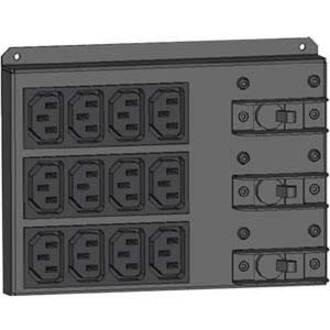 Vertiv Liebert MPH2 Metered Outlet Switched Rack Mount PDU30A, 208/120V, Single-Phase 24 Outlets (C13), 208V, L14-30, Vertical 0U” PD2-202