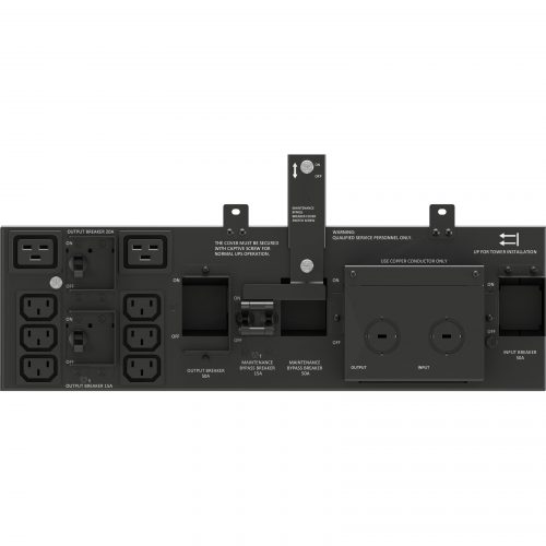 Vertiv Liebert POD PD5(8) IEC|UPS Maintenance Bypass for GXT5 5-6KVA HVPower Output Distribution Accessory with (2) IEC C19| (6) IEC C13 O… PD5-201