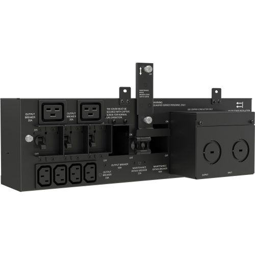 Vertiv Liebert POD PD5(6) IEC|UPS Maintenance Bypass for GXT5 8-10KVA HVPower Output Distribution Accessory with (2) IEC C19| (4) IEC C13… PD5-202