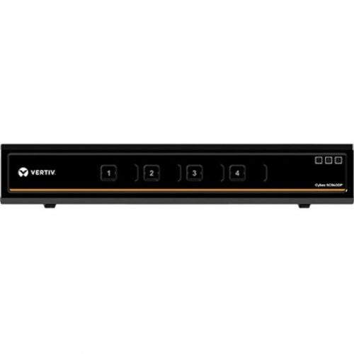 Vertiv AVOCENT Cybex SC940DP KVM Switchbox4 Computer3840 x 2160USBDesktop4 x DisplayPortTAA Compliant SC940DP-001