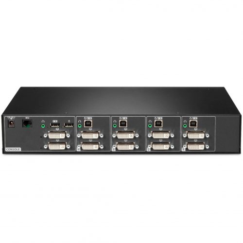 Vertiv Cybex SC900 Secure KVM | Dual Head | 4 Port Universal and DVI-D | NIAP version 4.0 CertifiedSecure Desktop KVM Switches | Secure… SC940DVI-400