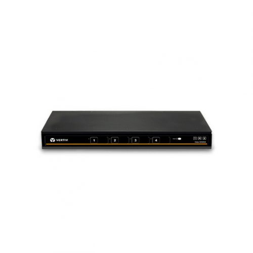 Vertiv Cybex SCKM145 Secure KM Switch4-Port, Secure KM, Keyboard and Mouse with DPP (Dedicated Peripheral Port) SCKM145-001