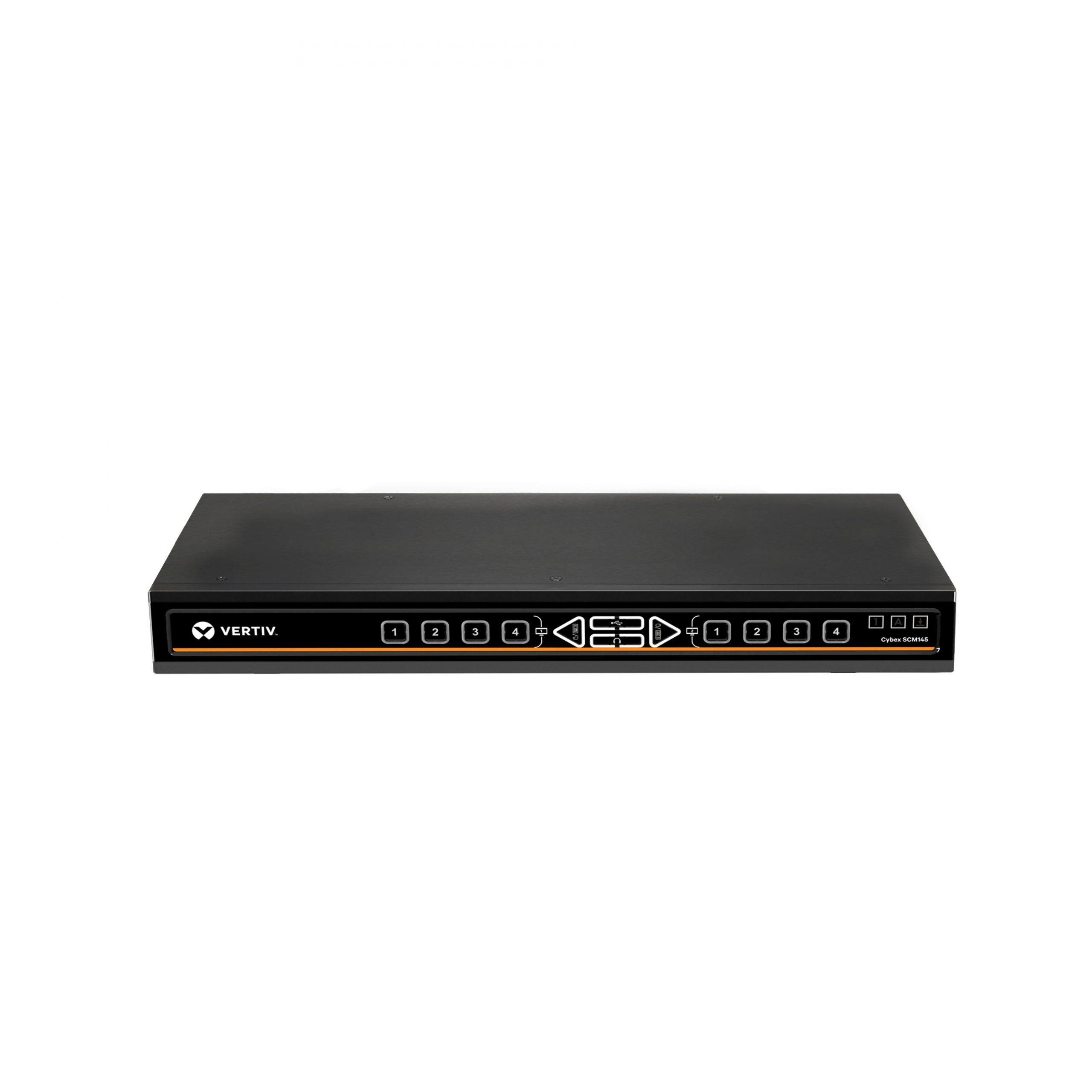 Vertiv Cybex SCM145 Secure KVM Switch4-Port, Dual Display, DVI-I in, DVI-I out, Secure Matrix KVM with DPP (Dedicated Peripheral Port) SCM145-001