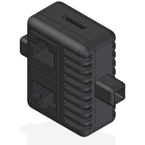 Vertiv Liebert SN-TH Modular Sensor | Temperature Humidity Rack MonitoringCompact | Auto-discoverable | 2 Probes| Includes Cables and Mounting… SN-TH