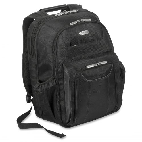 Targus TBB012US Carrying Case (Backpack) for 15.8″ NotebookBlackShock AbsorbingCheckpoint Friendly1 Each TBB012US