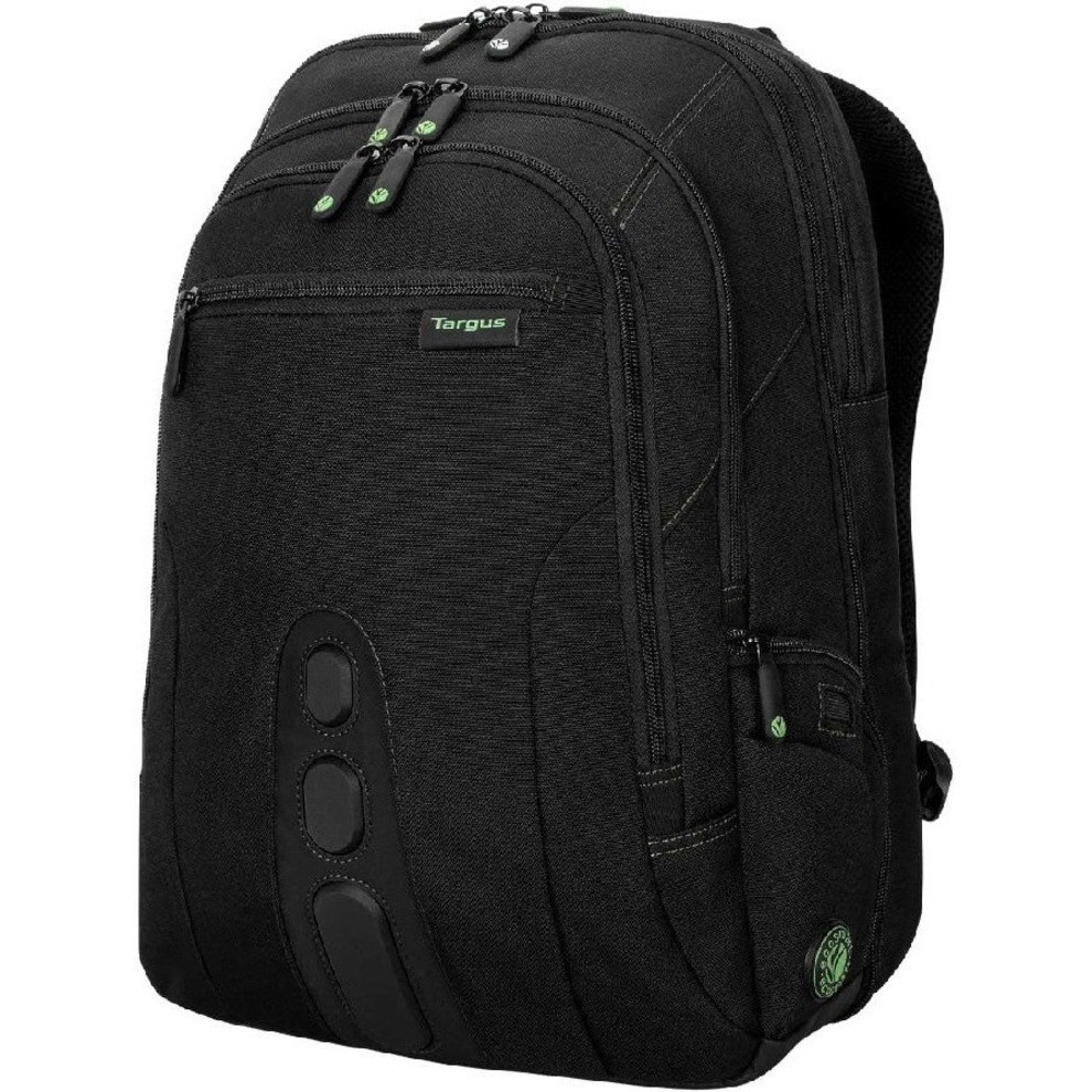 Targus Spruce EcoSmart Notebook BackpackBump Resistant, Drop Resistant, Scratch ResistantPolyester BodyCheckpoint FriendlyShoulder… TBB013US