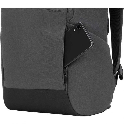 Targus Cypress Slim TBB58402GL Carrying Case (Backpack) for 15.6″ NotebookGrayShoulder Strap, Luggage Strap12.2″ Height x 17.9″ Widt… TBB58402GL