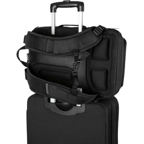 Targus Work+ TBB611GL Carrying Case (Backpack) for 15″ to 16″ NotebookBlackWater ResistantHandle, Trolley Strap, Shoulder Strap20.5… TBB611GL