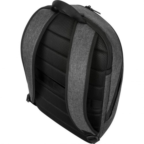 Targus Invoke Carrying Case (Backpack) for 15.6″ NotebookGrayFade Resistant, Stain ResistantHeather BodyShoulder Strap, Trolley S… TBB61404GL