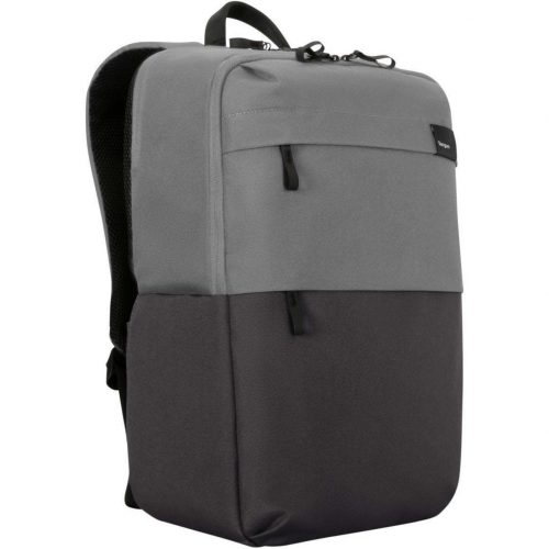 Targus Sagano EcoSmart TBB634GL Carrying Case (Backpack) for 15.6″ NotebookBlack/GrayDrop ResistantPolyethylene Terephthalate (PET) Bo… TBB634GL