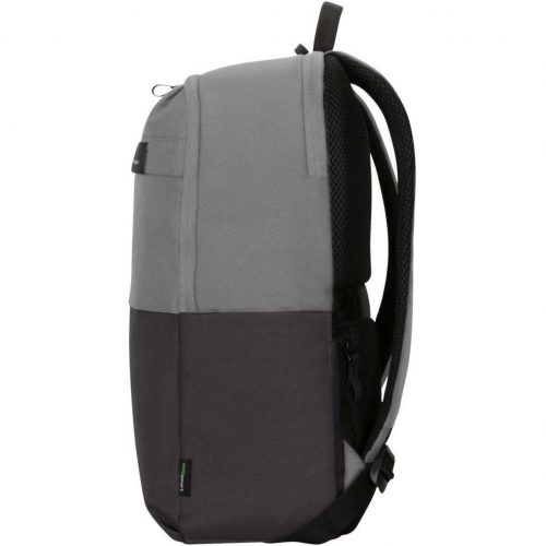 Targus Sagano EcoSmart TBB634GL Carrying Case (Backpack) for 15.6″ NotebookBlack/GrayDrop ResistantPolyethylene Terephthalate (PET) Bo… TBB634GL