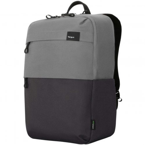 Targus Sagano EcoSmart TBB634GL Carrying Case (Backpack) for 15.6″ NotebookBlack/GrayDrop ResistantPolyethylene Terephthalate (PET) Bo… TBB634GL