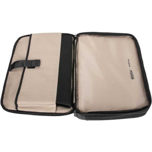Targus Mobile Elite TBT045US Carrying Case (Briefcase) for 15″ to 16″ NotebookBlack, GrayWater Resistant BottomPolyester BodyTrolle… TBT045US