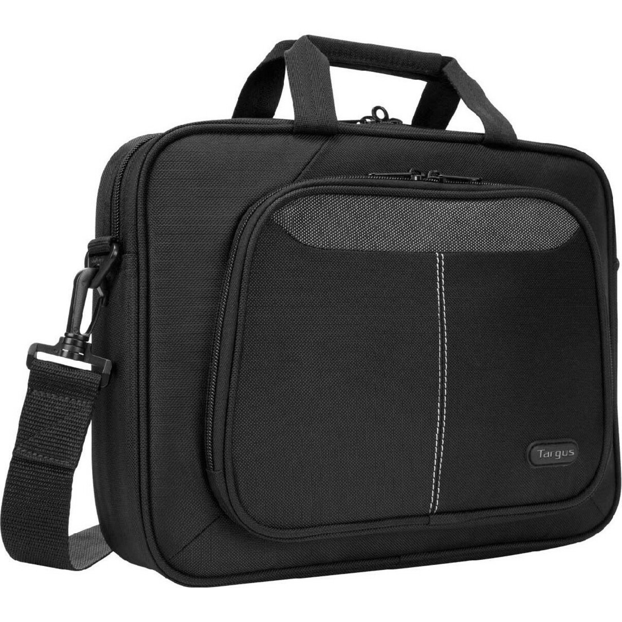 Targus Intellect TBT248US Carrying Case Sleeve with Strap for 12.1″ Notebook, NetbookBlackNylon Exterior MaterialShoulder Strap, Handl… TBT248US